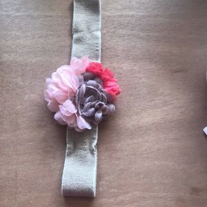 Elastic  belt with flowers